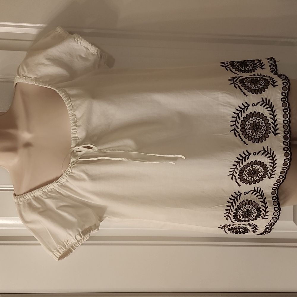 Ann Taylor hem crop top